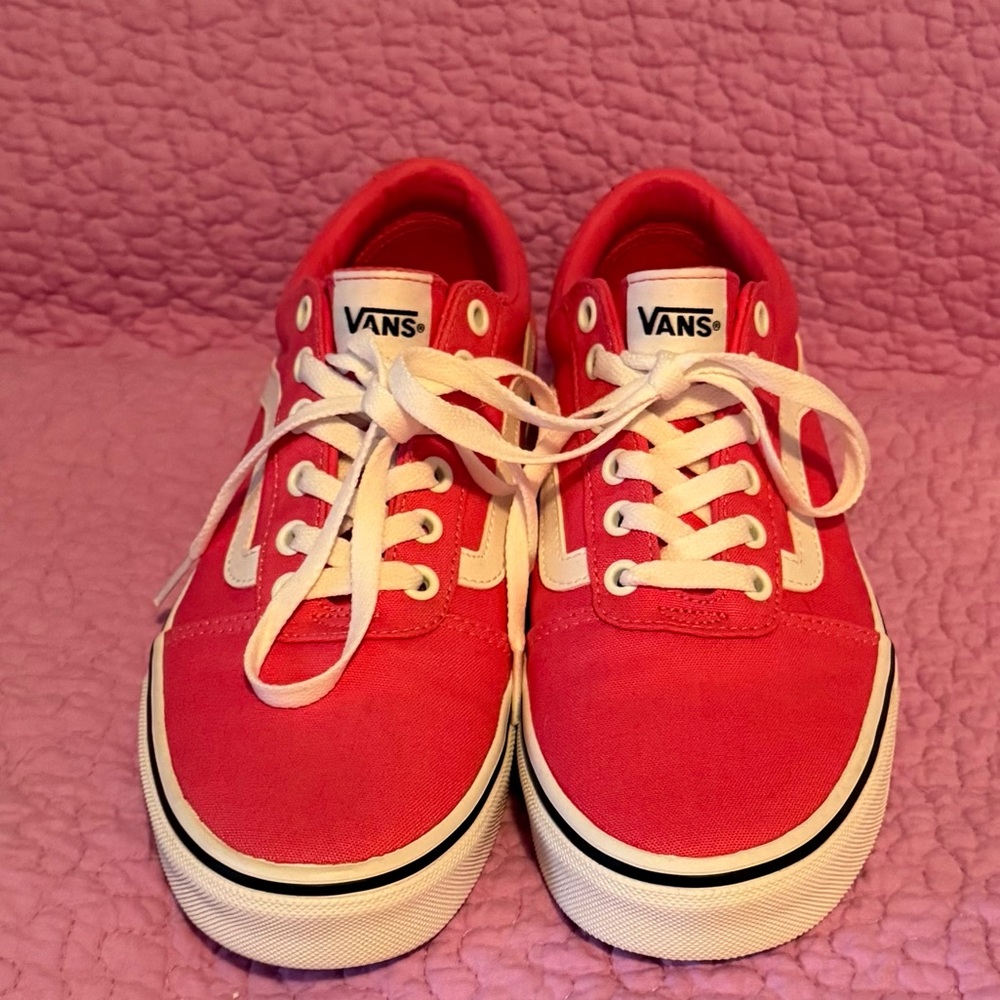 Brand New Vans Pink Sneakers